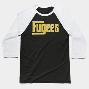 Fugees Old Retro Distressed Vintage 80's/90s Rap HipHop Logo Baseball T-Shirt